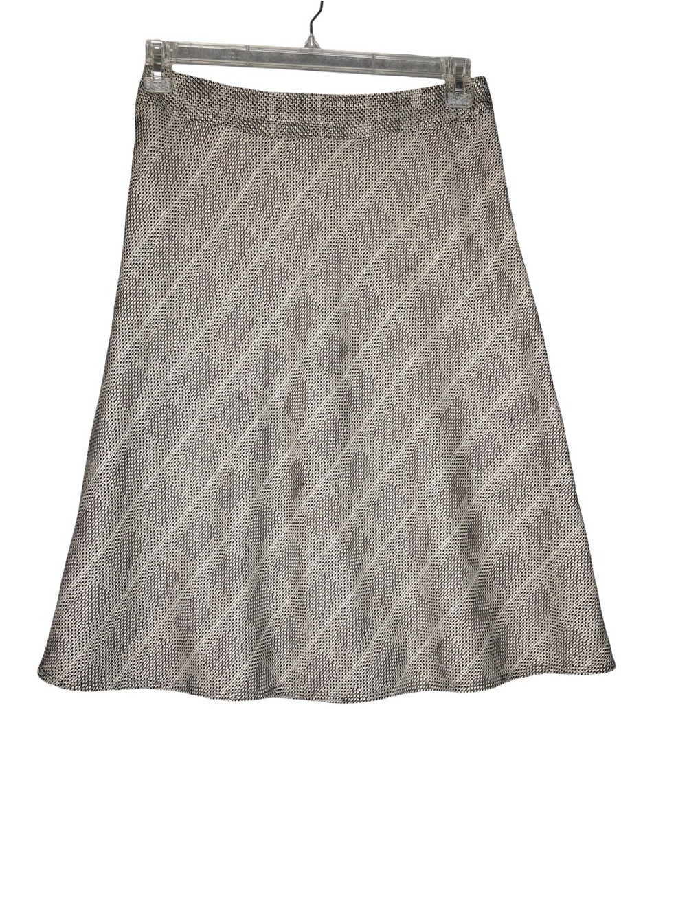 Anne Klein Textured Wool A-Line Skirt Size 6